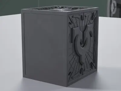 PLAINS  MTG COMMANDER DECK BOX 100 CARDS Color group 3D print model