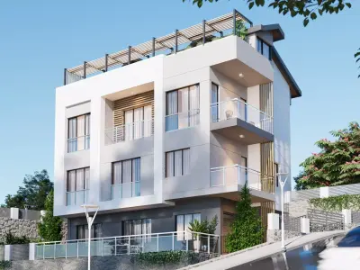 Villa Design Exterior 3D Model 3D model