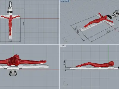 Cross model 679 3D print model