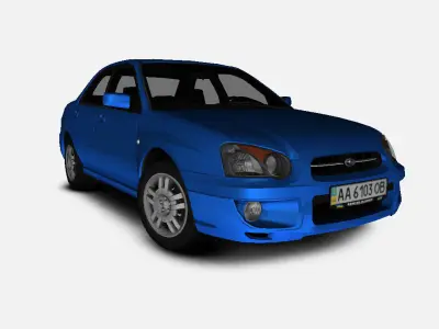 Subaru Impreza GDB-GGB Civil Trims Gameready Pack