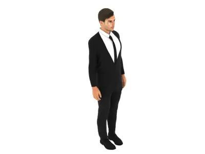 Leon Goretzka Low-poly 3D model