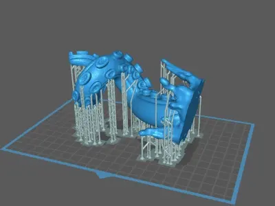 Enigmatic Depths - The Cthulhus Embrace Candle Holder 3D print model