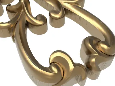  decorative pattern ready for 3D printing 3D model 26