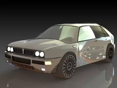 Lancia Delta Free 3D print model