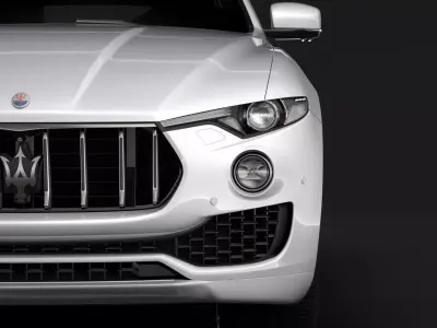 Maserati Levante 2018 3D model