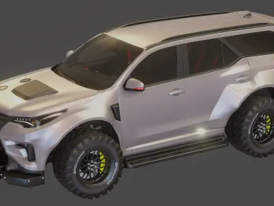 Fortuner Off Road Kit 3D model