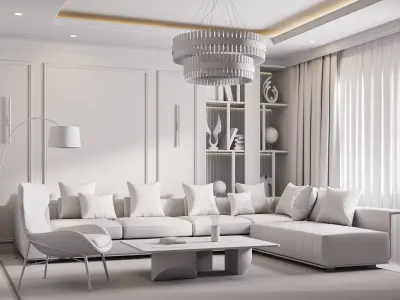 interior 058 3D model