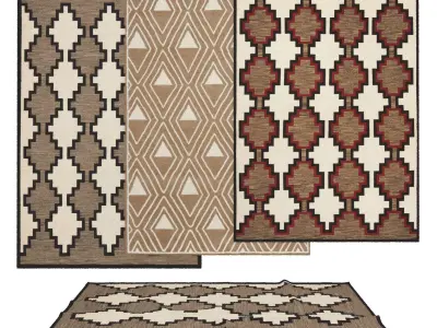 Rugs No 279 Low-poly 3D model