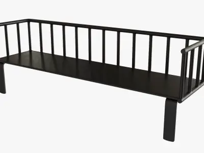 Wall shelf decorative 03 3D model