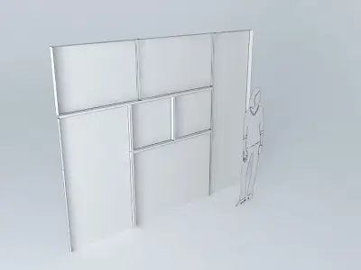 Feature wall Free 3D model