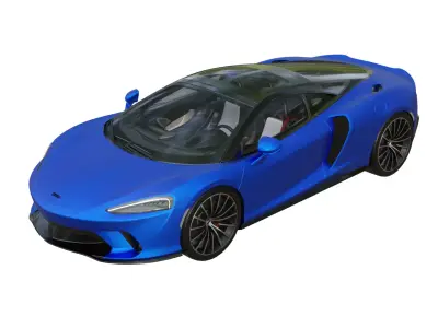 McLaren GT 2020 Low-poly 3D model by sinan-alzayde