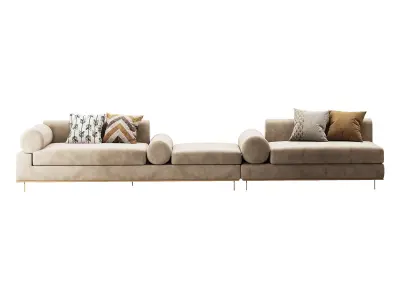 Sofa Sallas 3D model