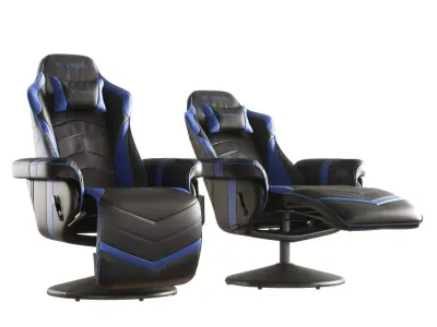 RESPAWN Gaming Recliner RSP 900 BLUE 3D model