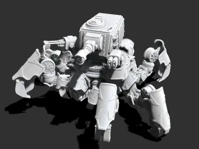 Renegade Battle Crab 3D print model