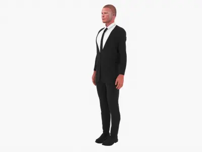 Brock Lesnar Low-poly 3D model