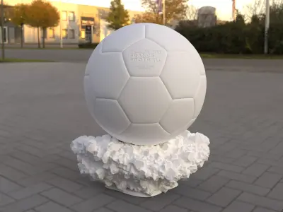 Ballon dOr France best football player  3D print model