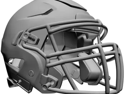 Riddell Speed Flex Football Helmet 3D print model