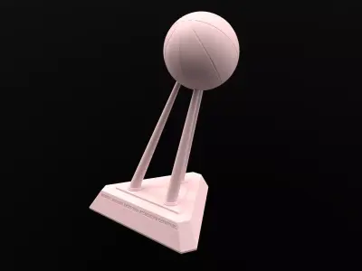 WNBA Championship Trophy 3D print model