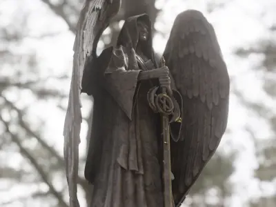 Guardian Angel Low-poly 3D model