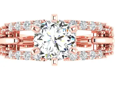 Diamond Ring  3D print model