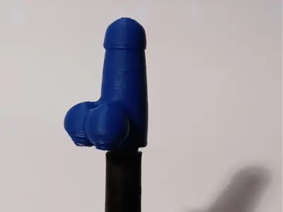Penis Schrader Valve Cap 3D print model