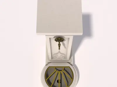 Concrete Watertap Column 3D model