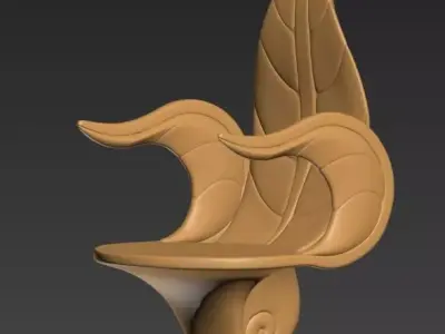 leaf chair 3D model