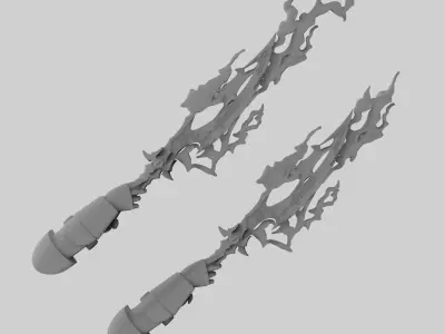  Infernal Blades Free 3D print model