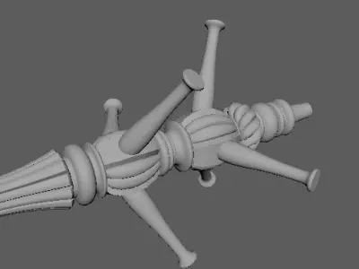 clothes rack 3D model