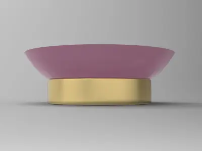 Muh Bowl Low-poly 3D model