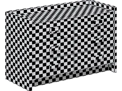 carina-dresser by elve luxury 3D model