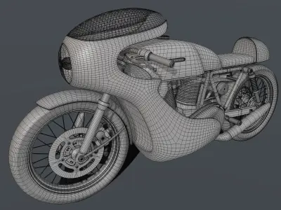 Sport Bike 3D model