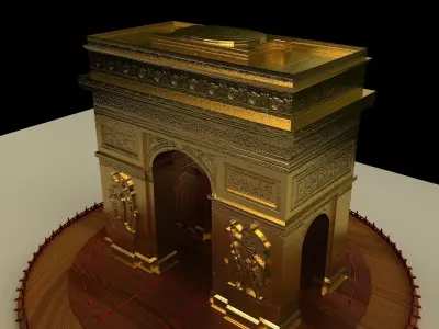 Arc de Triomphe  3D model
