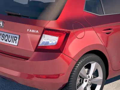 Skoda Fabia 2019 3D model