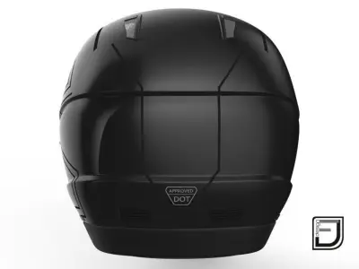 Full Modular Helmet H11 3D model
