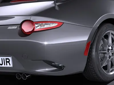  Mazda MX-5 RF 2017 3D model