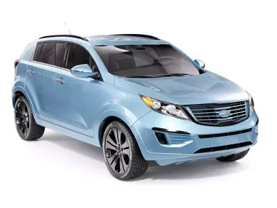 KIA Sportage Car 3D model