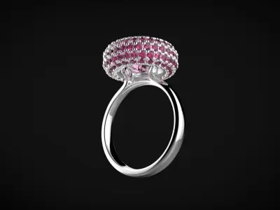 Donut ring  3D print model