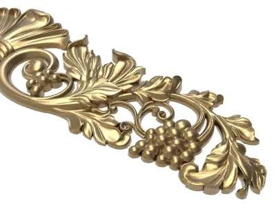 decorative pattern ready for 3D printing 3D model 42