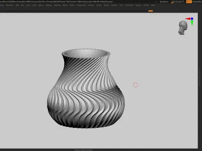 vase 3d print 368 3D print model
