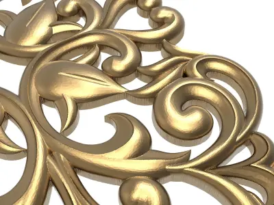  decorative pattern ready for 3D printing 3D model 287