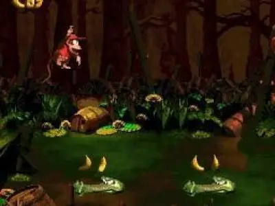 KrockHeads and more itens from DKC2 - N64 version Low-poly 3D model