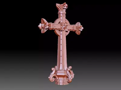3d model of the cross 3D model