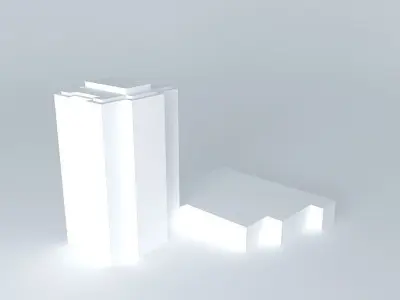 Hotel project in Kaunas Free 3D model