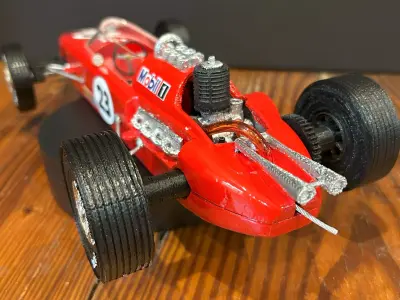 3D Print Your Own 60s era Indy 500 Tether Car Replica 3D print model
