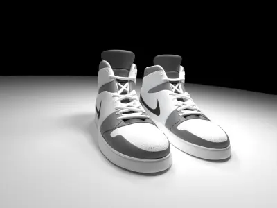 nike jordan air shoes Free 3D print model