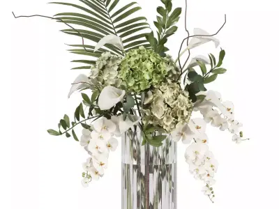 Flower In Vase Collection 03