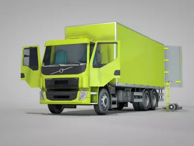 Volvo Truck Box  3D model
