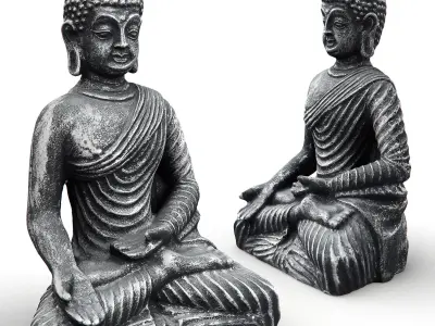 Buddha figurine 3D model