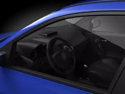renault megane  3D model